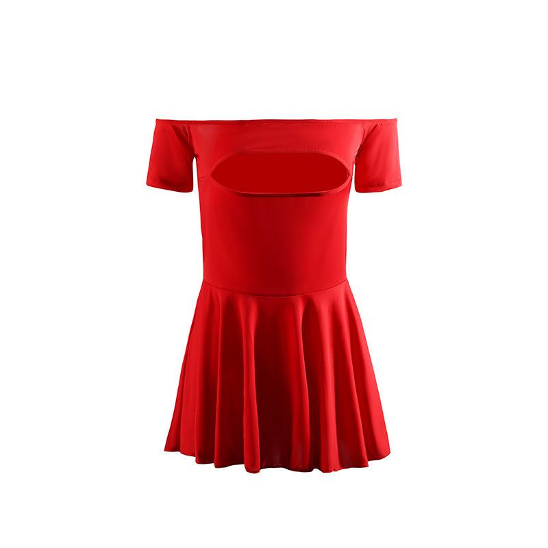 New sexy hollow one-piece pajamas uniform temptation free nightgown hot pure desire suit