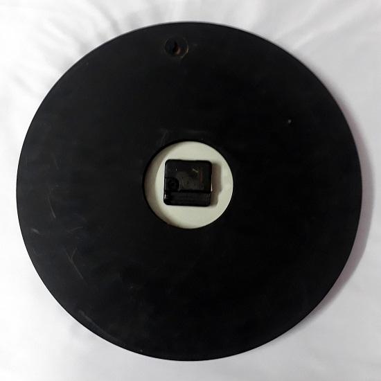 30.48 Cm Wooden Wall Clock Rustic, Modern Design, Non Ticking Quartz Roman Dial Clock