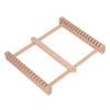 SKC Webstuhl DIY Holzwebmaschine Wandteppich Strickwerkzeug Kinder Anfänger Buchenholz Spielzeug Wollspinnmaschine