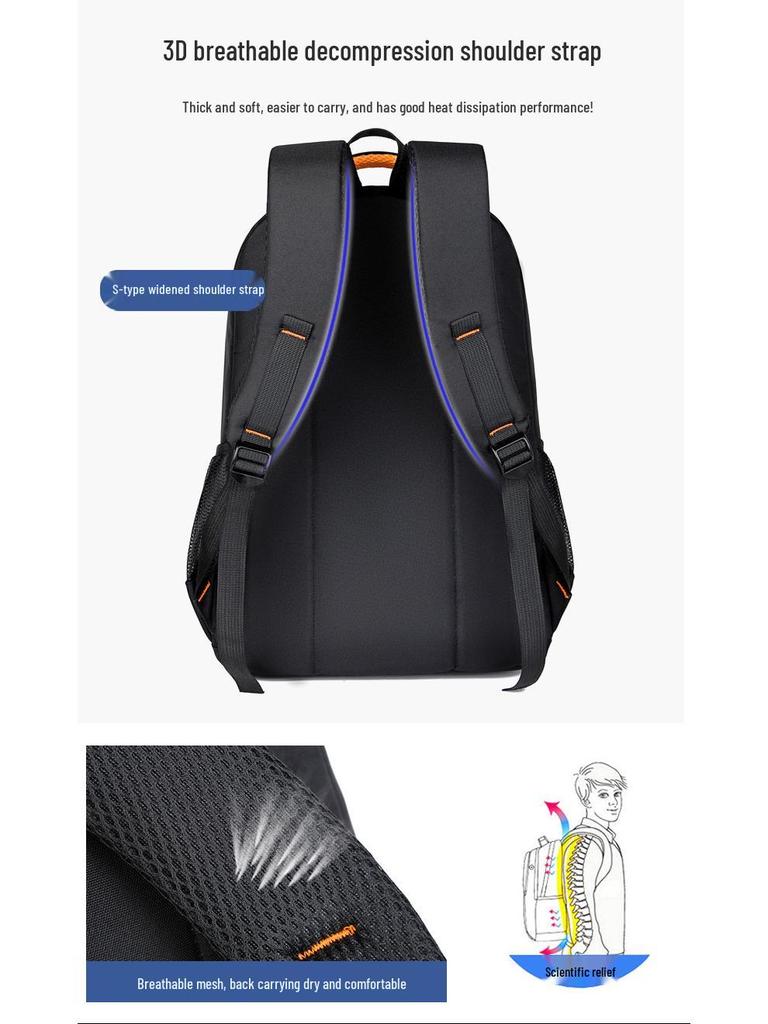 Unisex Large Capacity Business & Travel Backpack for Students