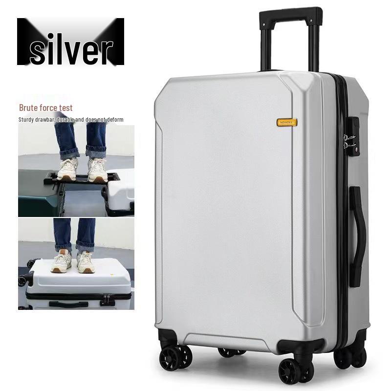 2025 Durable 20" Carry-on Aluminum Suitcase with Universal Wheels for Men and Women