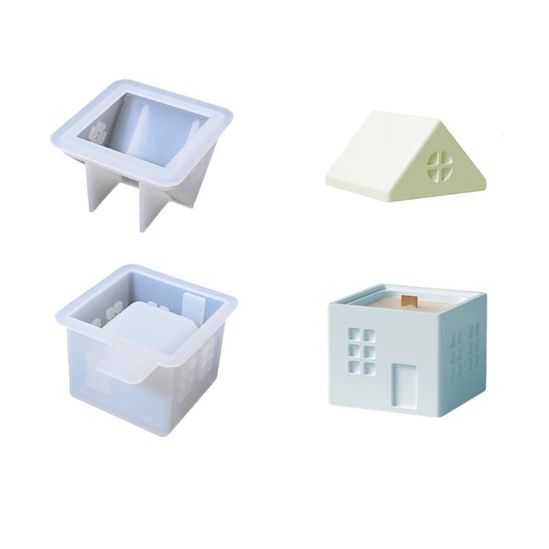 Food Grade Silicone Mold For Resin Candle DIY Crafts European Country Decors Jewelry Making Craft Tool