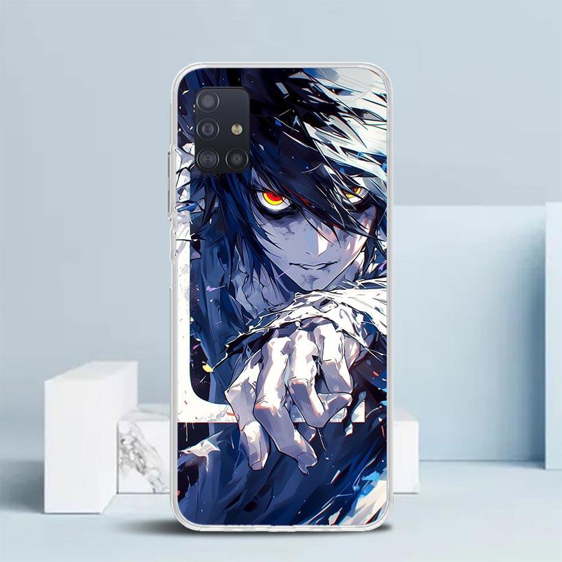 

Чехол для телефона N-Note D-Death L Lawliet для Samsung Galaxy A52 A32 A22 A12 A51 A50S A30S A10S Note 20 Ultra 10 S10 Plus A31 A20 A71 Samsung Note 20Ultra