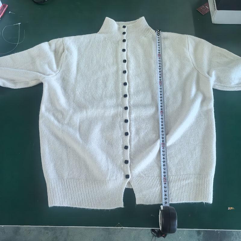 Soft Comfortable Stand-Up Collar Sweater Cardigan Women Simple Single Breasted Cardigans Coat Autumn Solid Knitted Outerwear