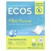 Ecos®, Plant-Based Laundry Detergent Sheets, Free & Clear, 50 Sheets, 175G(6.17Oz)