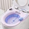 Badewanne für Toilettensitz Einweichen mit Aufhängeloch Hüftbecken Wanne Ältere