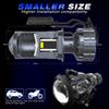 140W H4 LED-Projektorlinse Mini H4 Linsen Autoscheinwerferlampen Fernlicht Abblendlicht Canbus Turbolüfter Autolichtlampe LHD 12V 24V