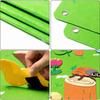 Starry Sky Payment Montessori Felt Puzzle Dinosaur World Felt Board Stories Set   Children Toys