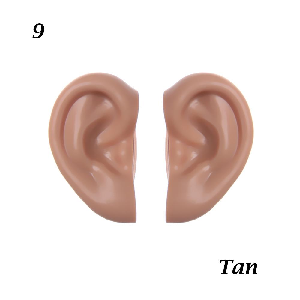 1Pc New Blyth Doll Icy Toy Ears Toy White Natural Tan Dark And Super Black Skin Only Ears Dolls Accessories