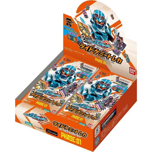 [Bonus: Ride Chemi Trading Cards with SP Case] ??Bandai Kamen Rider Gatchard Ride Chemi Trading Cards PHASE:01 (BOX) 20-Pack