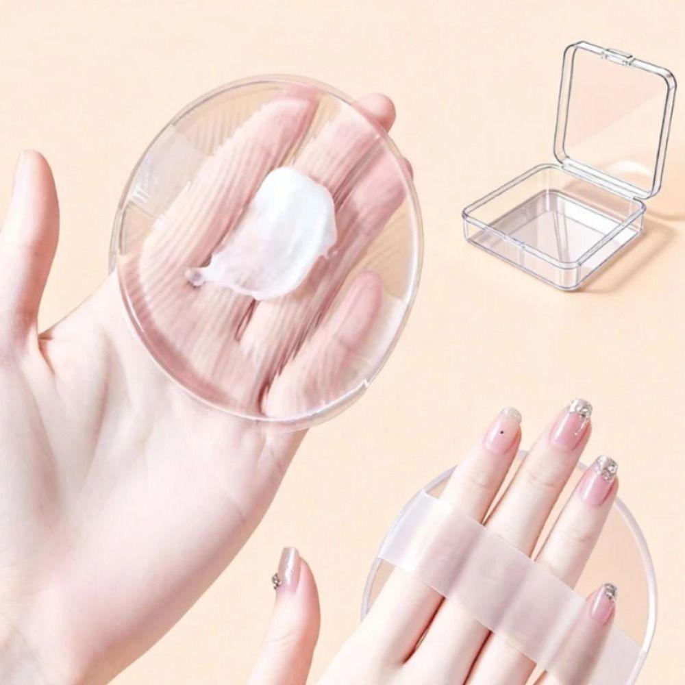 Non-Absorbing Silicone Makeup Sponge Soft Body Lotion Application Tool  Body Lotion