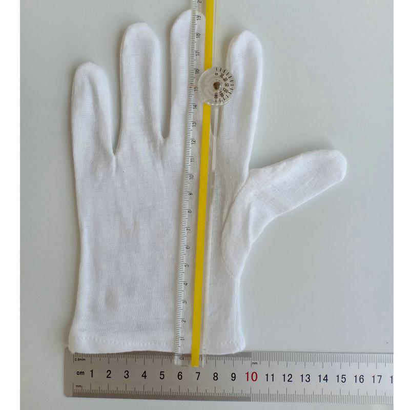 White Cotton Terry Cloth Work Gloves for Electronics, Etiquette, and Labor Protection White*Pure Cotton