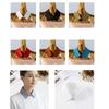 Col Faux Amovible Élégant Chemise Couleur Unie Col Faux Mode Cravate Col Dame