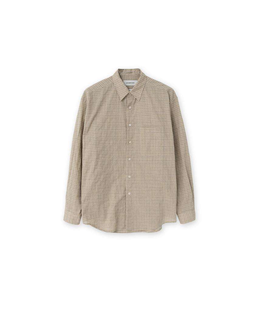 Beulaunyadeu Steady Shirt, Beige Check