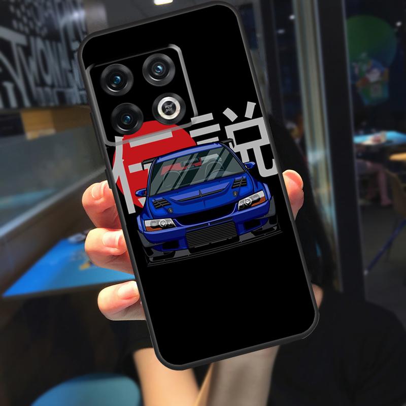 JDM Car Evo For OnePlus 9 10 Pro Ace 9RT 10T 8T Phone Case For OnePlus Nord 2T N10 N20 N300 CE 2 Lite
