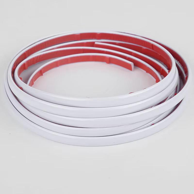 

1PC 3meters 3meters/118.11in mirror frame decorative strip, featuring a mirror effect decorative strip, removable 3meters білий