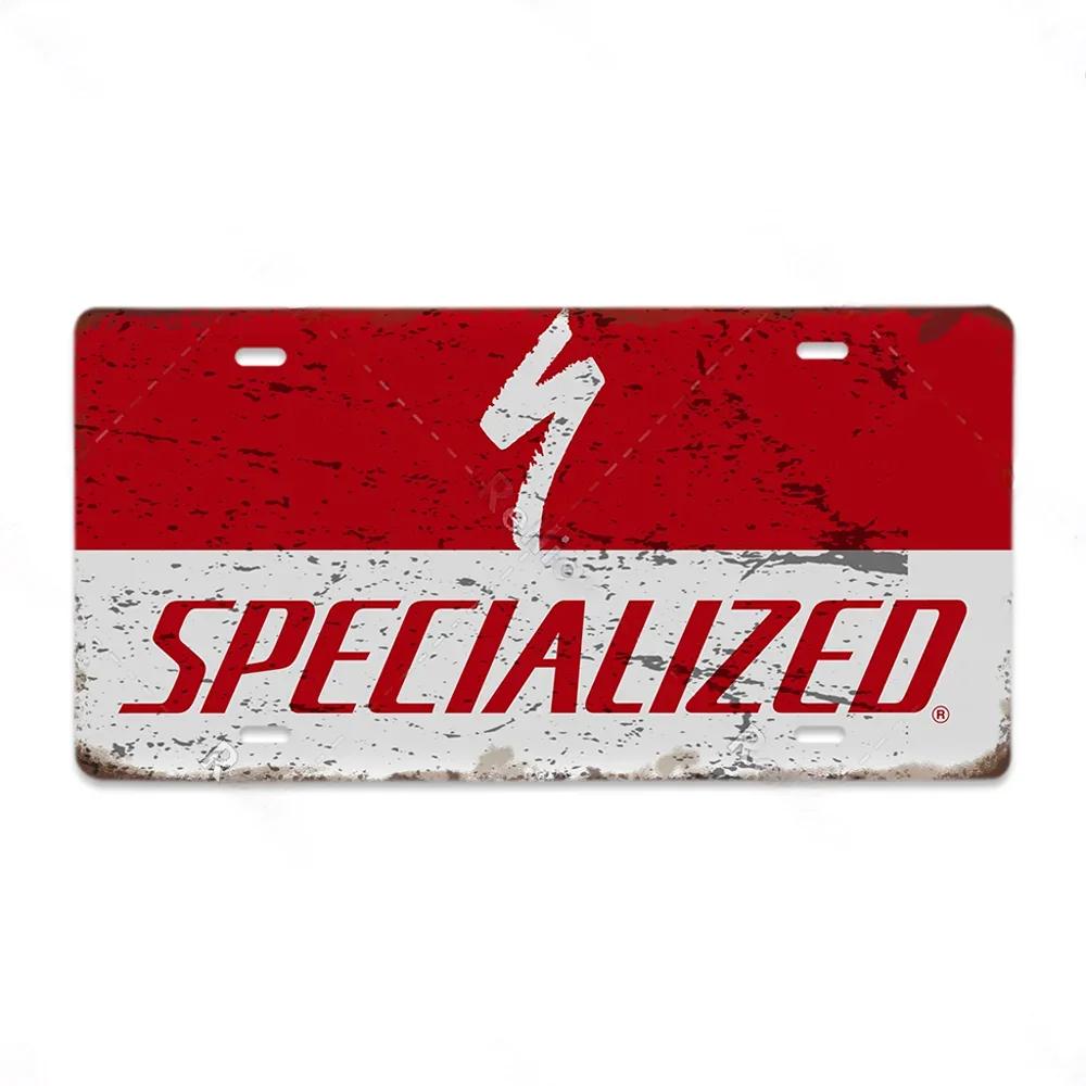 Vintage Metall Fahrradmarken Schild Dekorative Plakette mit Poster - Stil Design - Ideal für Fahrradclub-Geschäft und Wohnzimmerdekoration