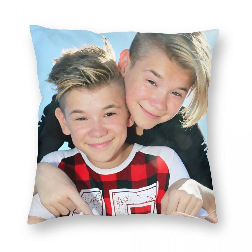 Marcus And Martinus Sweden Pillowcase Soft Polyester Cushion Cover Gift Pillow Case Cover Seat Square 40*40cm