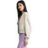 Calvin Klein Ck Embroidered Letter Casual Jacket Baseball Coat Women Jacket Milk J221662