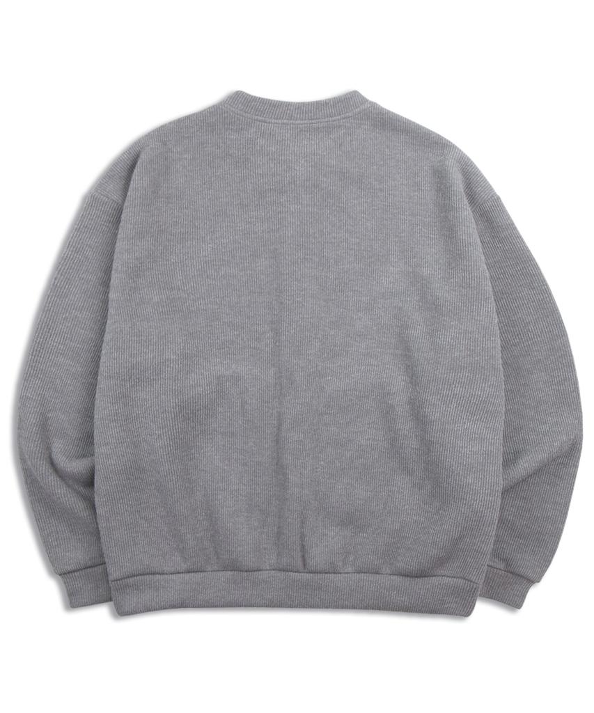 Bluff Knit Fleece Cardigan [M/Grey]