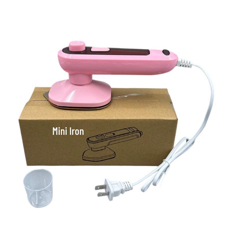 Compact Portable Handheld Mini Steam Iron for Travel and Home Clothes Ironing