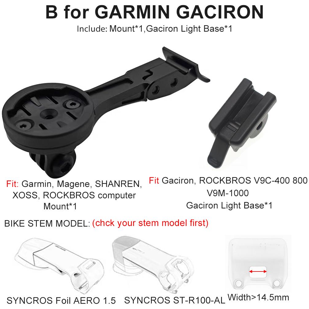 TWTOPSE Bicycle Computer Mount Rack For SCOTT SYNCROS ADDICT RR IC FOIL AERO Bike Holder For Garmin GOPRO Light Speedometer