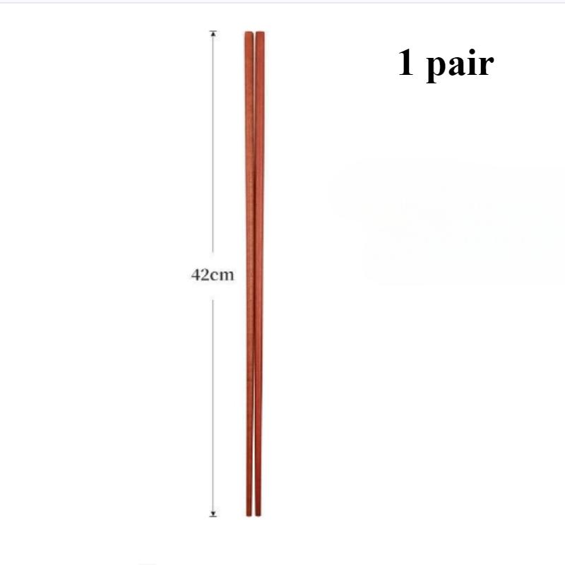 

32cm 42cm Long Iron Wood Solid wood Chopsticks,Extended Wood Chopsticks, Rice Noodles Hot Pot Long Chopsticks,Kitchen Tools