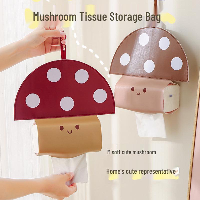 Cute Creative Wall-Mounted Tissue Holder for Living Room & Dining Table