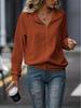 Women's Loose Fit Knitted Jacket Long Sleeve Solid Color Casual Autumn Winter Zipper Design Versatile