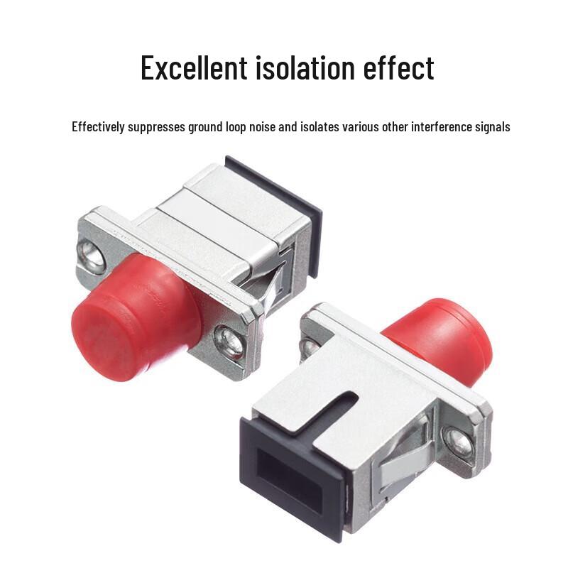 Fiber Optic SC-FC Flange Adapter