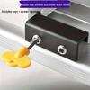 Aluminum Alloy No-Drill Window Lock - Child Safety & Anti-Theft Lock