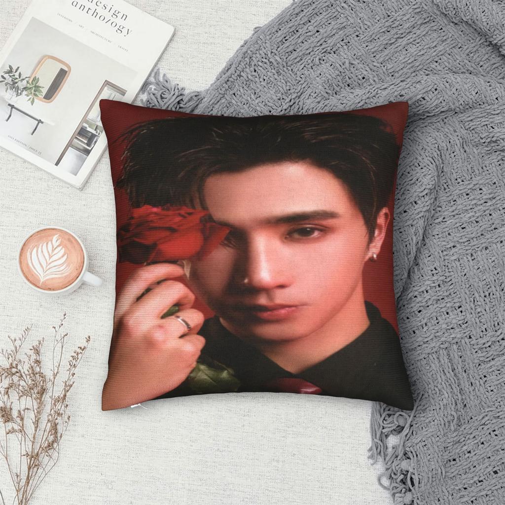 JASP.ER Group Pillow Cover Comfy Cushion Cover Funny Pillow Case For Office Car Home Decor