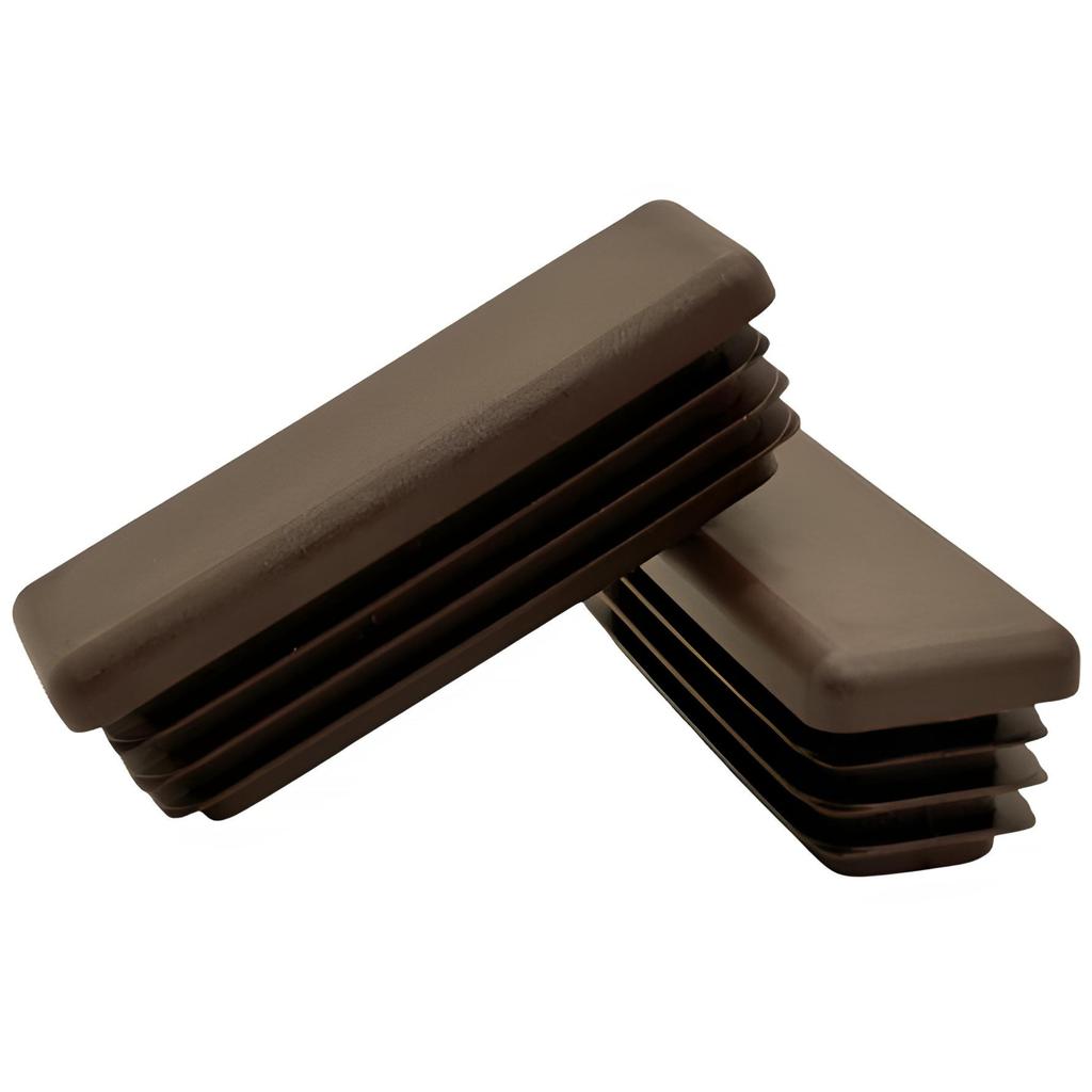 Internal cap for profile post roof 60x20 20 PCS BROWN