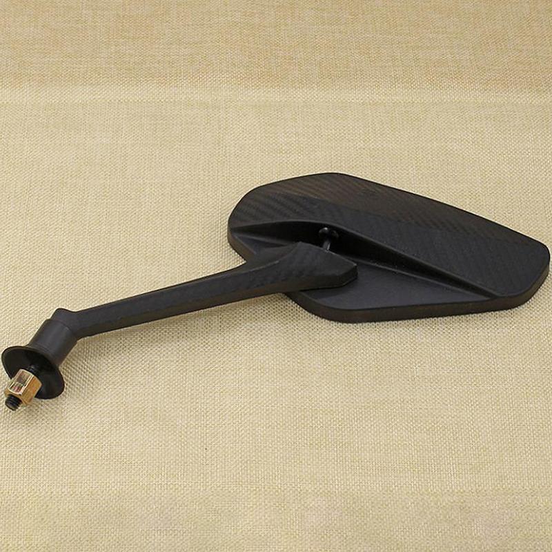 2 db 8 mm-es Motorkerékpár Visszapillantó Tükör Széles Látószögű Állítható Kerékpár Bicikli Kormány Oldalsó Hajlékony Visszapillantó Tükör