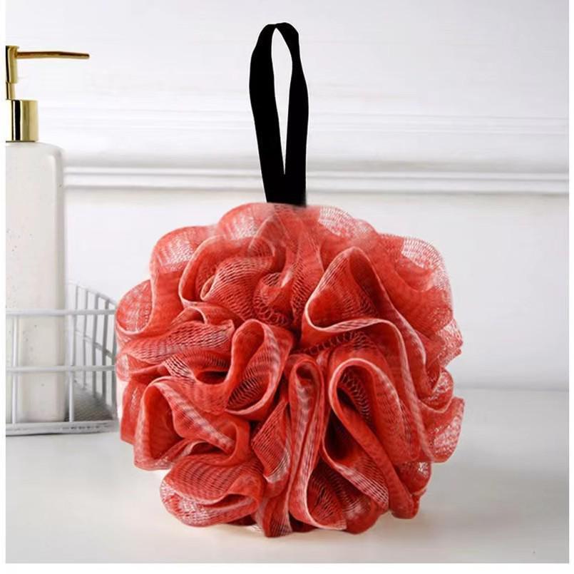 

Gradient Two-Color Bath Ball: Large, Durable, Non-Dispersing Back Scrubber for Colorful Bubble Baths 20g