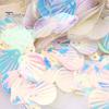 Seashell Sequins Multicolor Decorative Portable Oval Hologram Mermaid Paillette Sequins Daily Use