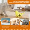 Fish Shape Treat Dispenser Silicone Cat Chew Toy Bite Toy Cat Foraging Toy  Stress Relief