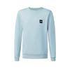 Fila Fitness-Serie Einfach Lässig Sporttraining Bequem Vielseitig Locker Rundhals Pullover Sweatshirt Herren sweatshirt Grau-Blau A11M611202FBU