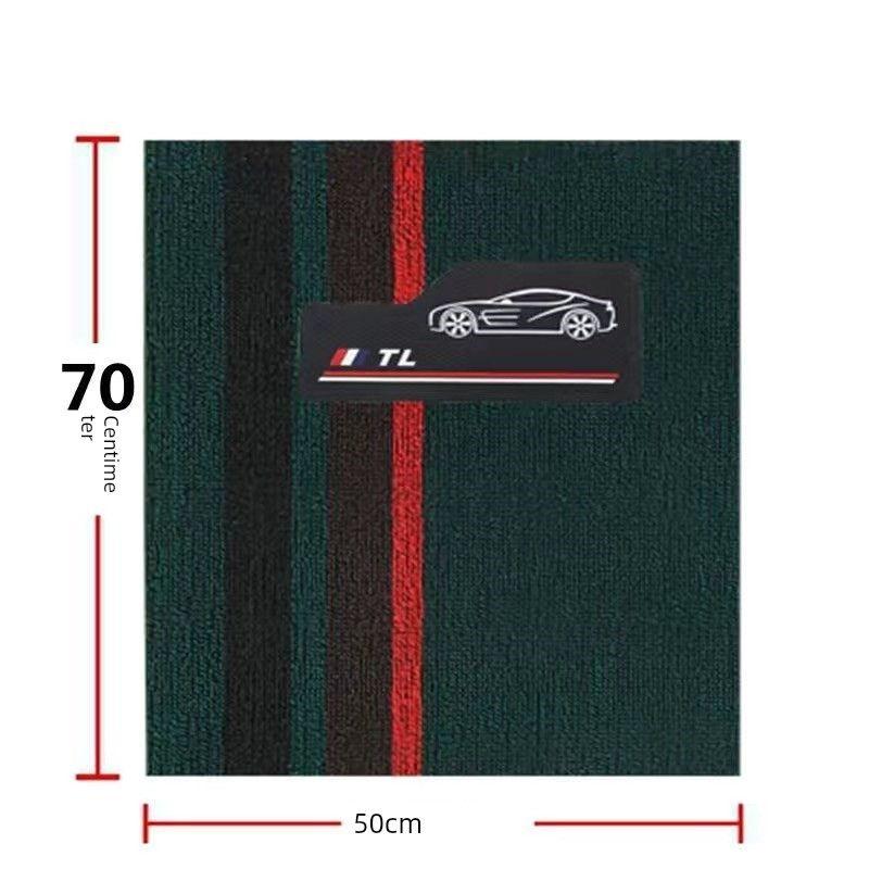 Super Durable Universal Xuenisi Car Floor Mats, Freely Cuttable, Single Driver s Seat, Passenger Seat, and Rear Seat Foot Mats Xuenisi Main Driver [Kuqi Green]