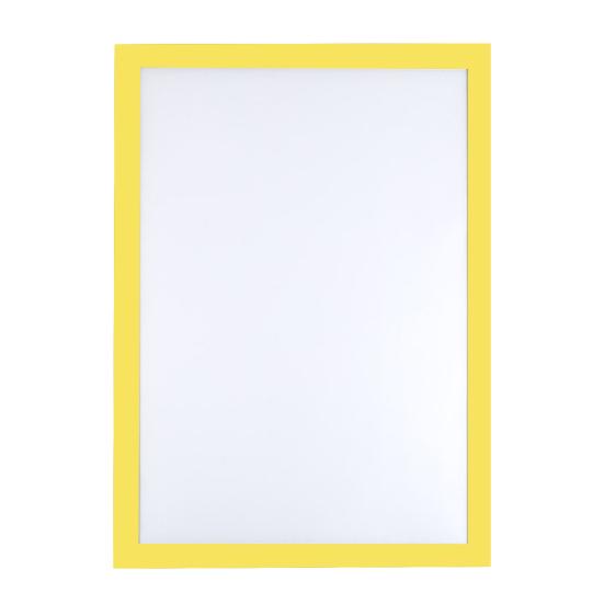 Magnetic Sign Holder Wall Mount Self-Adhesive Display Picture Frame Waterproof Clear PVC Document Holder for Home School Office Wall Door Refrigerator