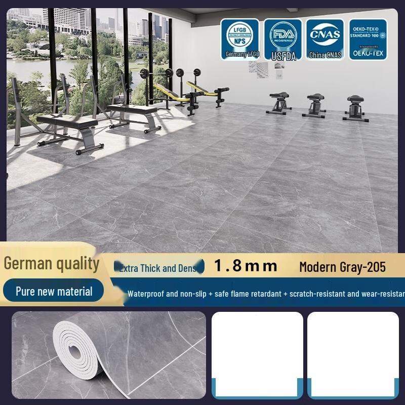 HANDUNYOU Thickened Waterproof PVC Flooring