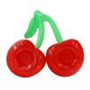 Cartoon Cherry Cup Cushion PVC Water Inflatable Coasters Portable Inflatable Circle Coasters Swimming Pool Party Decor