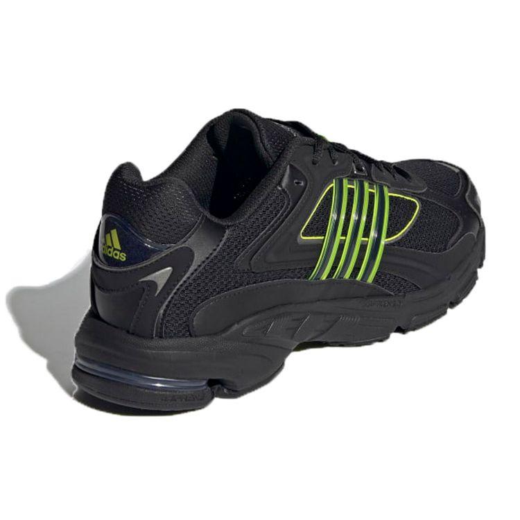Adidas Originals Response Cl Retro Pu Síťovina Protiskluzové Odolné proti opotřebení Lehké Nízké Běžecké boty Unisex Tenisky Černá Zelená FX6165