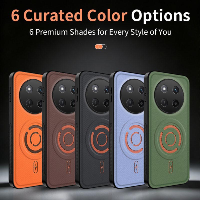 For Honor X60 Pro Case Honor X9c Cover Magic7 Lite Phone Case Luxury Magnetic Silicone ShockProof Protective Back Cover Coque