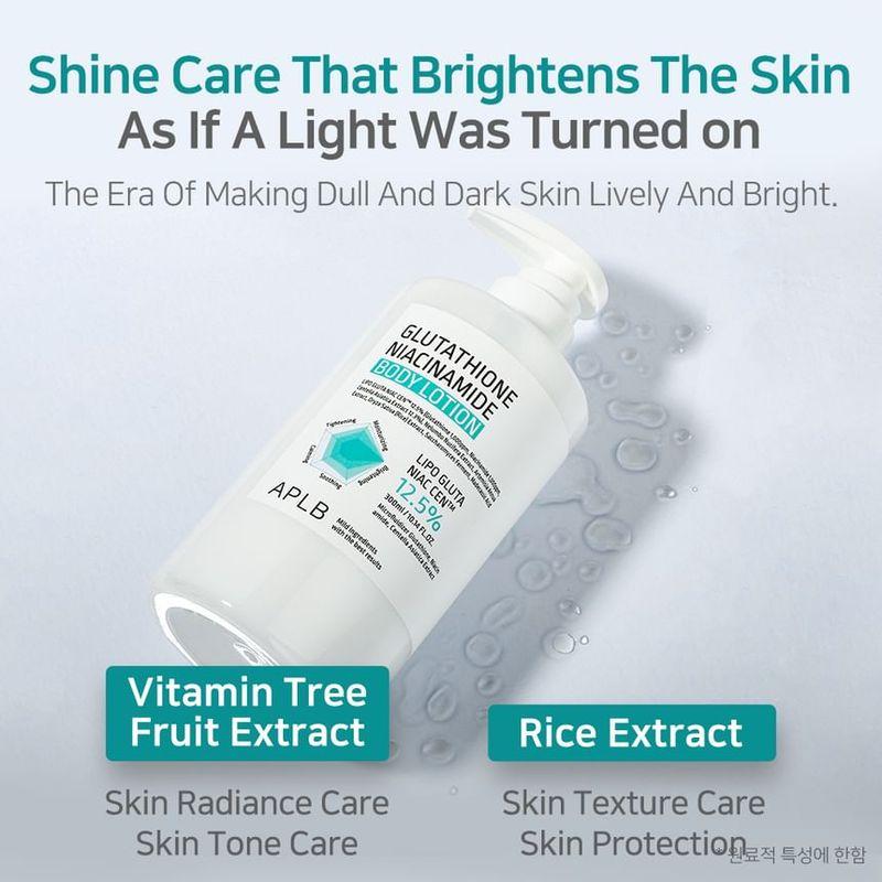 APLB - Glutathione Niacinamide Body Lotion Bundle Set