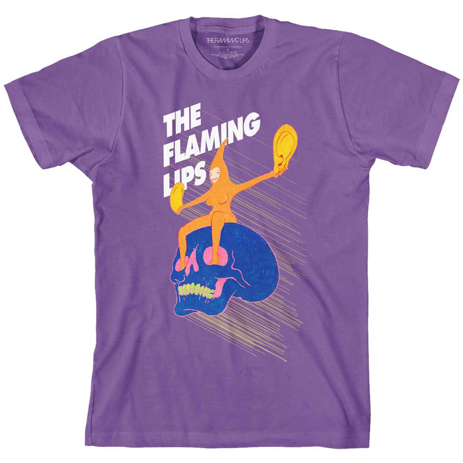The Flaming Lips Unisex T-Shirt Skull Rider XXL