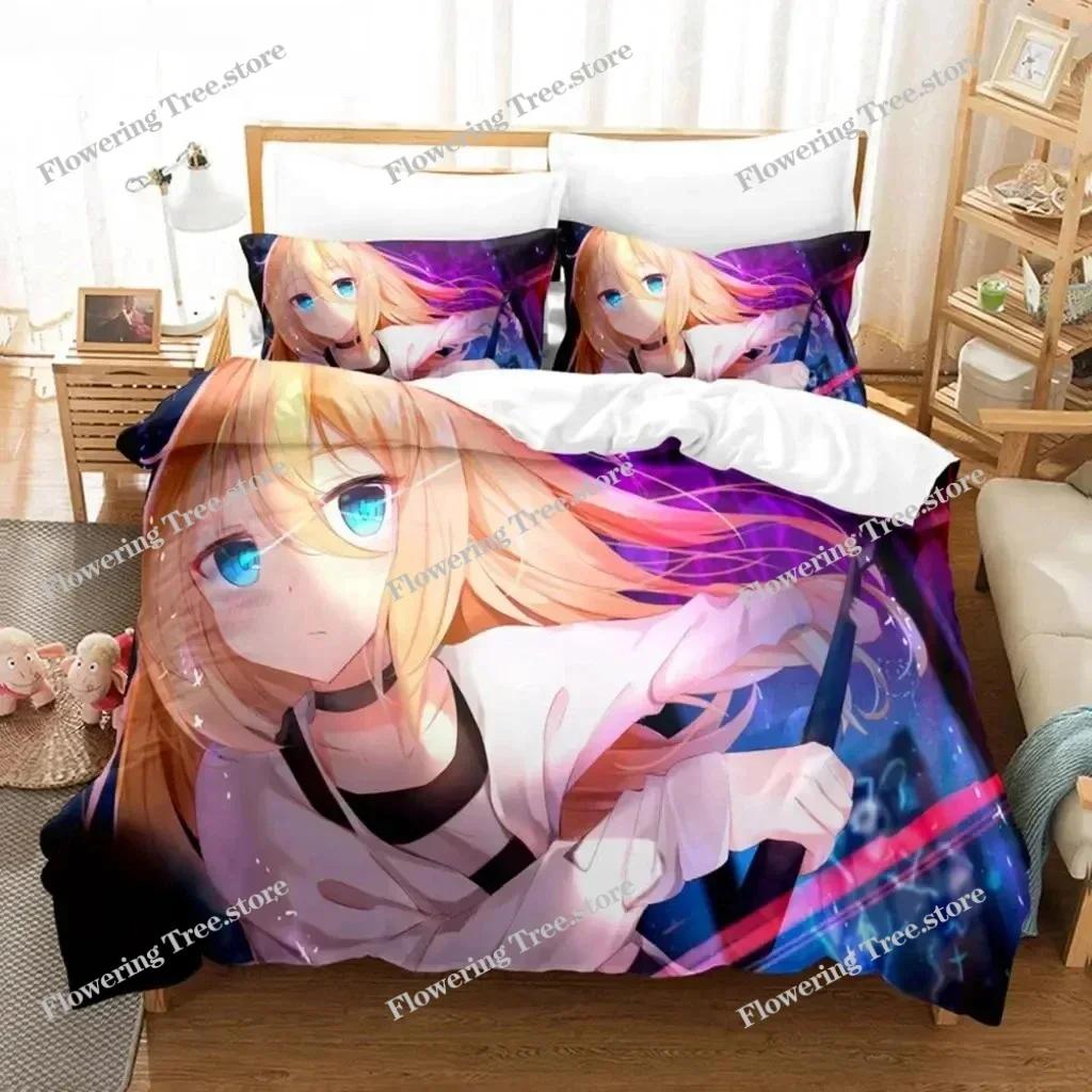 Anime Angels of Death Bedding Set Boys Girls Twin Queen Size Duvet Cover Pillowcase Bed Kids Adult Fashion Home Textileextile029