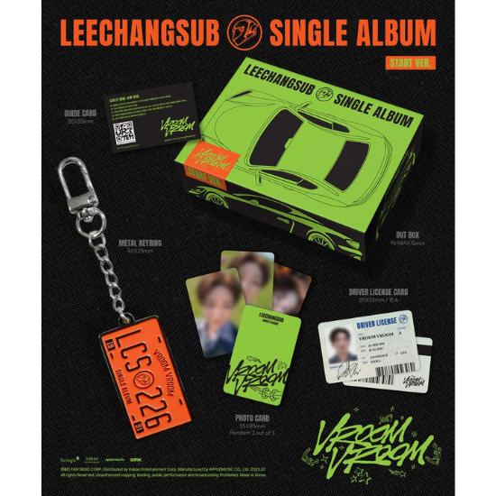 Select POB BTOB LEECHANGSUB LEE CHANGSUB Single Album VROOM VROOM