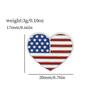 Vereinigte Staaten Nationalflagge Emaille Anstecknadeln US Amerika Soldat Veteran Freiheitsstatue Souvenir Abzeichen Brosche Tasche Kleidung Reversnadel