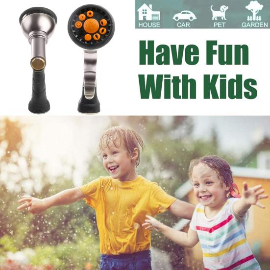 Heavy Duty Hose Nozzle 9 Adjustable Spray Patterns Hose Sprayer